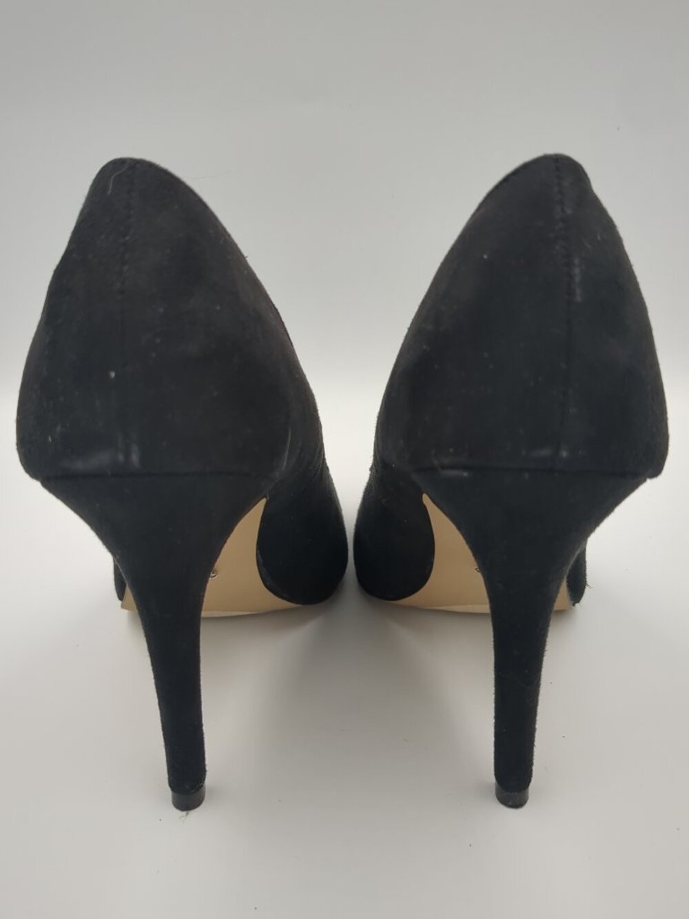 Rock & Republic Black Suede Slip-On Heel Women's size 7 - Picture 4 of 8